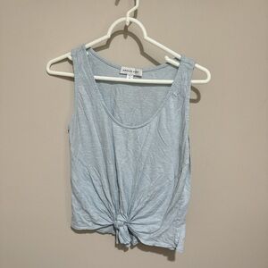 Amour Vert Light Blue Women's Top. Size Medium